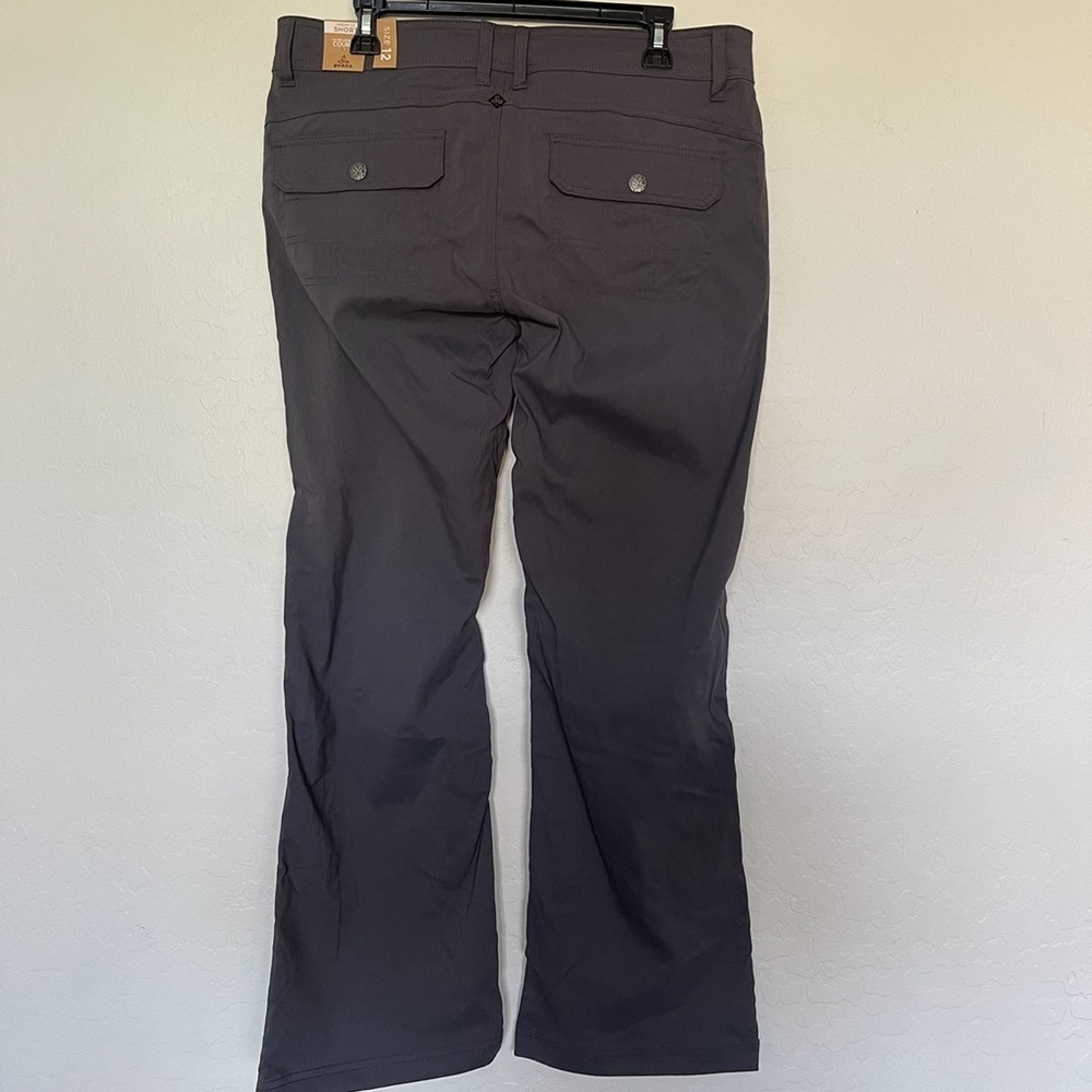 Prana Halle Pant Short Inseam in Coal size 12 - Picture 6 of 10